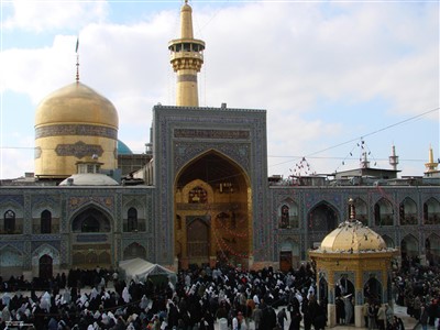 حرم مطهر و ضریح امام رضا علیه السلام
